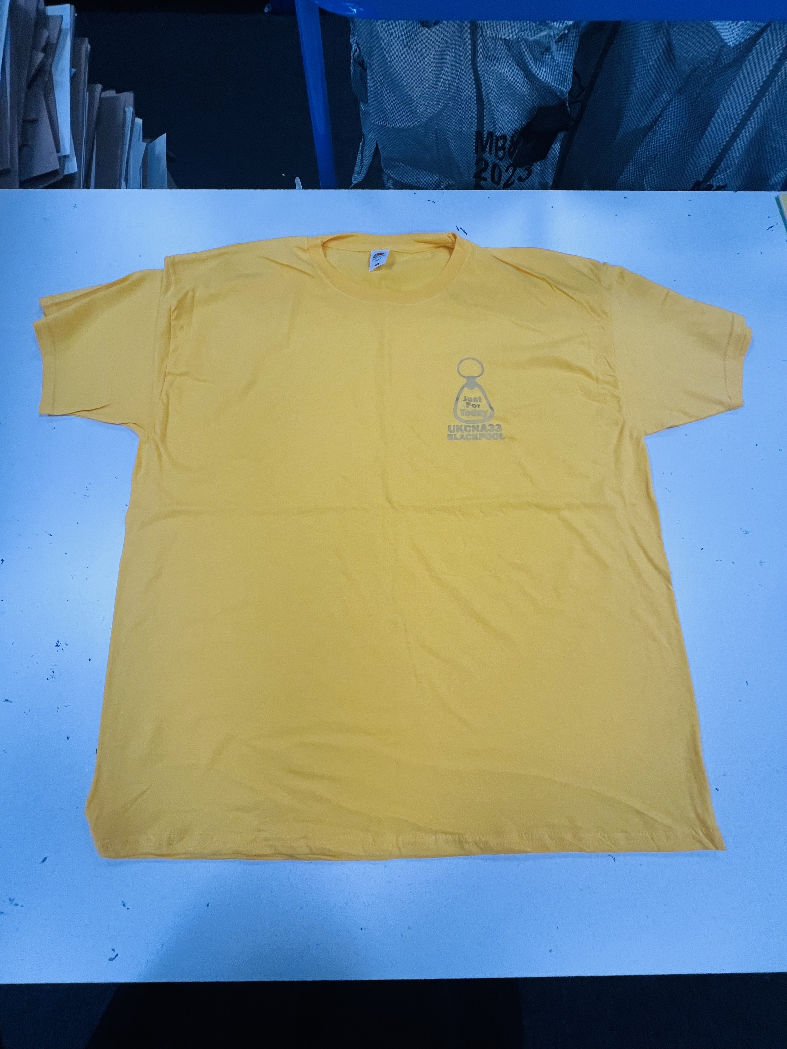 Yellow t shirt