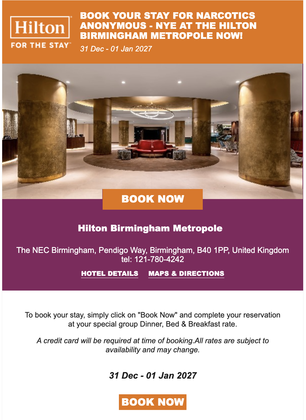 HOTEL ACCOMODATION